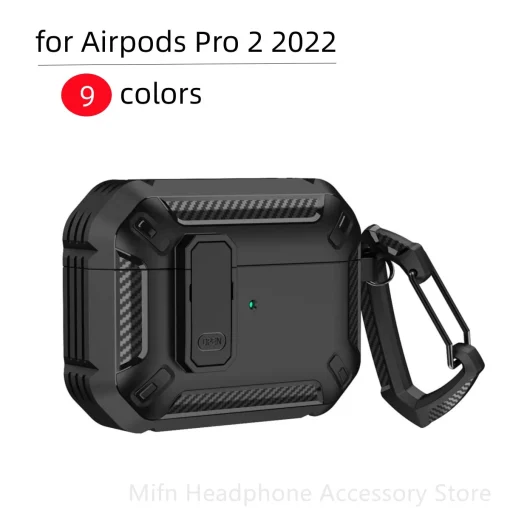 Funda de fibra de carbono para Airpods Pro 2