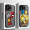 Funda divertida de dibujos animados para iPhone de Apple