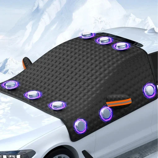 Funda nieve grande magnética para coche