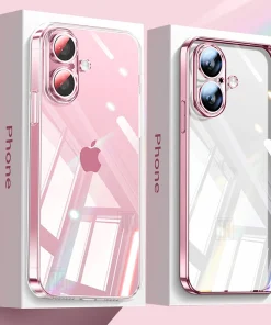 Funda traslucida sin amarillento oficial para iPhone