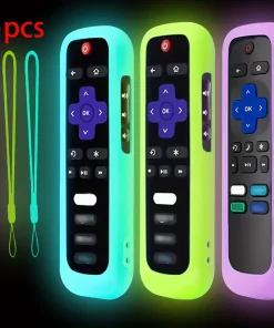 Fundas de silicona (3 uds) para control remoto de Roku