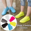 Fundas para zapatos de lluvia impermeables y reutilizables