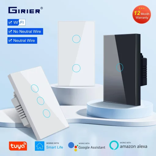 GIRIER Smart Wifi Táctil Interruptor