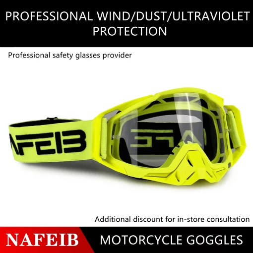 Gafas Motocross NAFEIB Máscara MTB ATV