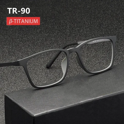 Gafas de Presbicia para Hombres de Titanio Puro de Alta Calidad