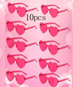 Gafas de Sol Corazón 10PC