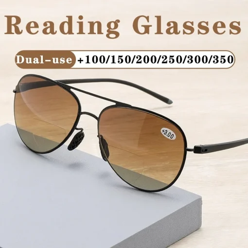 Gafas de lectura Bifocales Hombre Moda