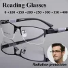 Gafas de lectura para hombre, hipermetropía retro