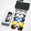 Gafas de sol mujer imán miope para PC gafas polarizadas con clip para hombre