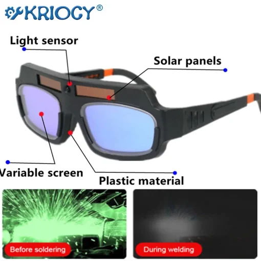 Gafas de soldador con oscurecimiento automático