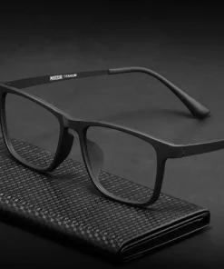 Gafas graduadas de titanio para hombre