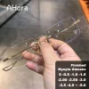 Gafas graduadas para miopía sin montura ultrafinas