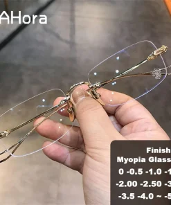 Gafas graduadas para miopía sin montura ultrafinas