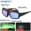 Gafas soldadura oscuras automáticas Antirreflejo