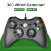 Gamepad con cable para Xbox 360 y PC