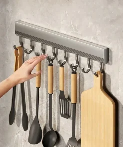 Ganchos de pared sin perforaciones