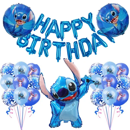 Globos temáticos de Stitch