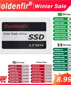 Goldenfir SSD 2,5 SATA3 128GB-1TB