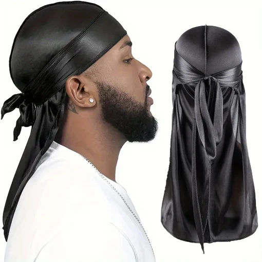 Gorra Sedosa Durag de Seda para Hombre