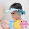 Gorra de baño ajustable con protección auditiva