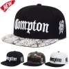 Gorra de béisbol ajustable Compton bordada de moda