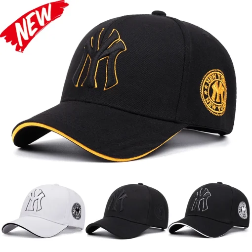 Gorra de béisbol bordada estilo hip hop