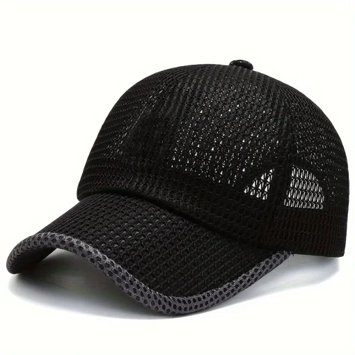 Gorra de camionero de malla unisex de secado rápido