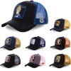 Gorra trucker transpirable de malla con visera ajustable