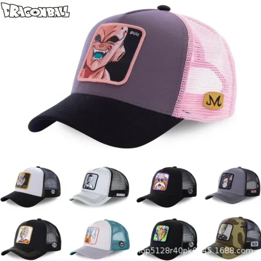 Gorras de béisbol Dragon Ball Z para hombres