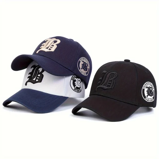 Gorras de béisbol de bordado unisex