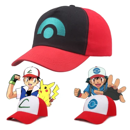 Gorras de dibujos animados de Pokémon