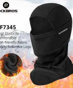 Gorro cálido de forro polar para ciclismo ROCKBROS