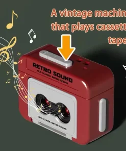 Grabadora Retro Mini Caja Música Divertida Portátil