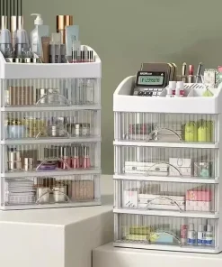 Gran organizador de maquillaje y lápices labiales