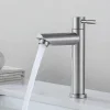 Grifo de lavabo de acero inoxidable 304