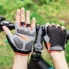 Guantes Ciclismo Hombres Mujeres Mitones Gimnasio