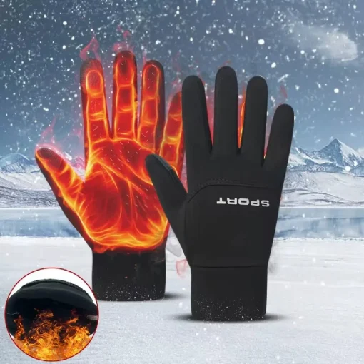 Guantes Fútbol Impermeables Térmicos Agarre