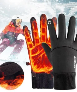 Guantes cálidos de ciclismo para pantalla táctil