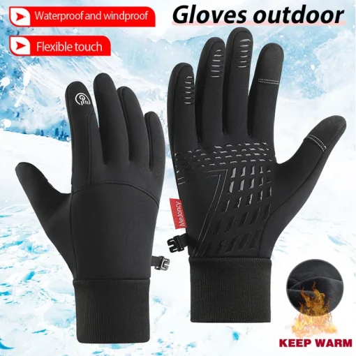 Guantes cálidos para ciclismo otoño-invierno