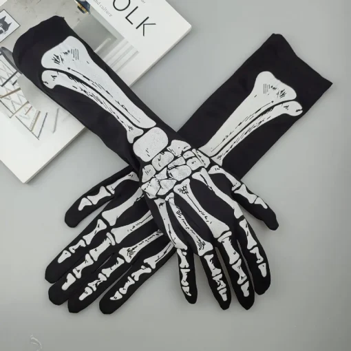 Guantes de esqueleto de Halloween