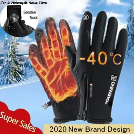 Guantes de invierno Hombres Mujeres Touch Screen