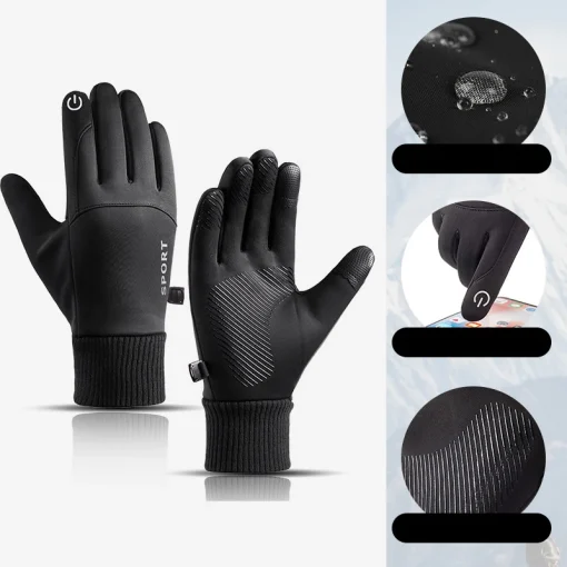 Guantes de invierno para hombre 2024