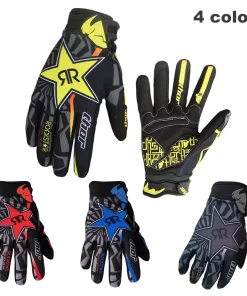 Guantes de moto para hombre de 4 colores