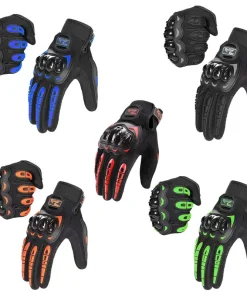 Guantes moto transpirables para hombre