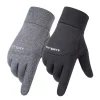 Guantes para deportes de inviernos, esquí, a prueba de viento, impermeables, vellón, a prueba de frío, ciclismo, pantalla táctil para dedos, antideslizantes, motocicleta