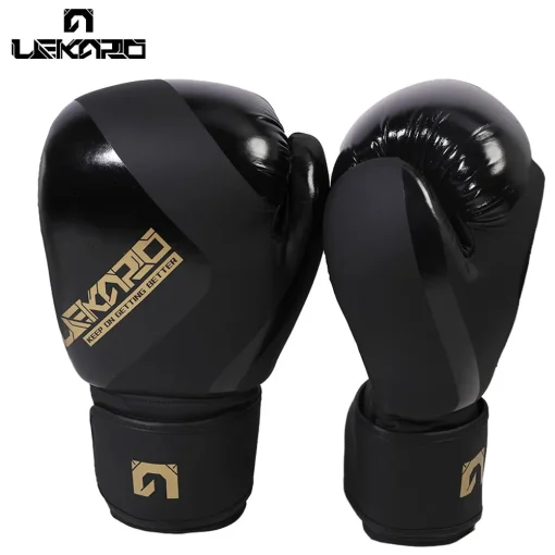 Guantes profesionales para adultos de boxeo de 12 oz