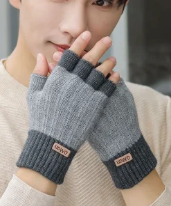 Guantes térmicos de punto para hombre