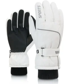 Guantes térmicos para nieve, esquí y moto para hombre y mujer