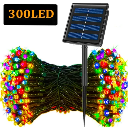 Guirnalda solar LED 300 LEDS