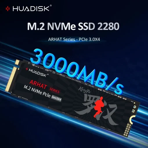 HUADISK M.2 SSD NVMe 128-2TB TLC Chip